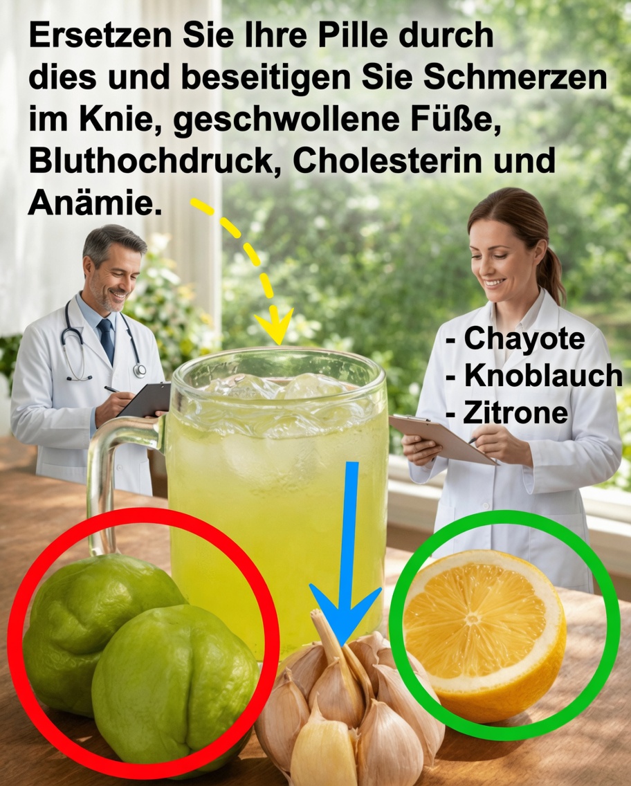 Kann das Hinzufügen von Chayote zu Ihrer täglichen Routine dazu beitragen, Beschwerden in Knien und Füßen zu lindern und das allgemeine Wohlbefinden zu verbessern?