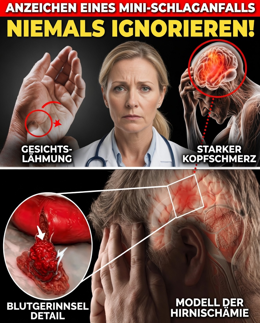 8 Warnzeichen für Mini-Schlaganfälle bei Senioren, die Sie niemals ignorieren sollten