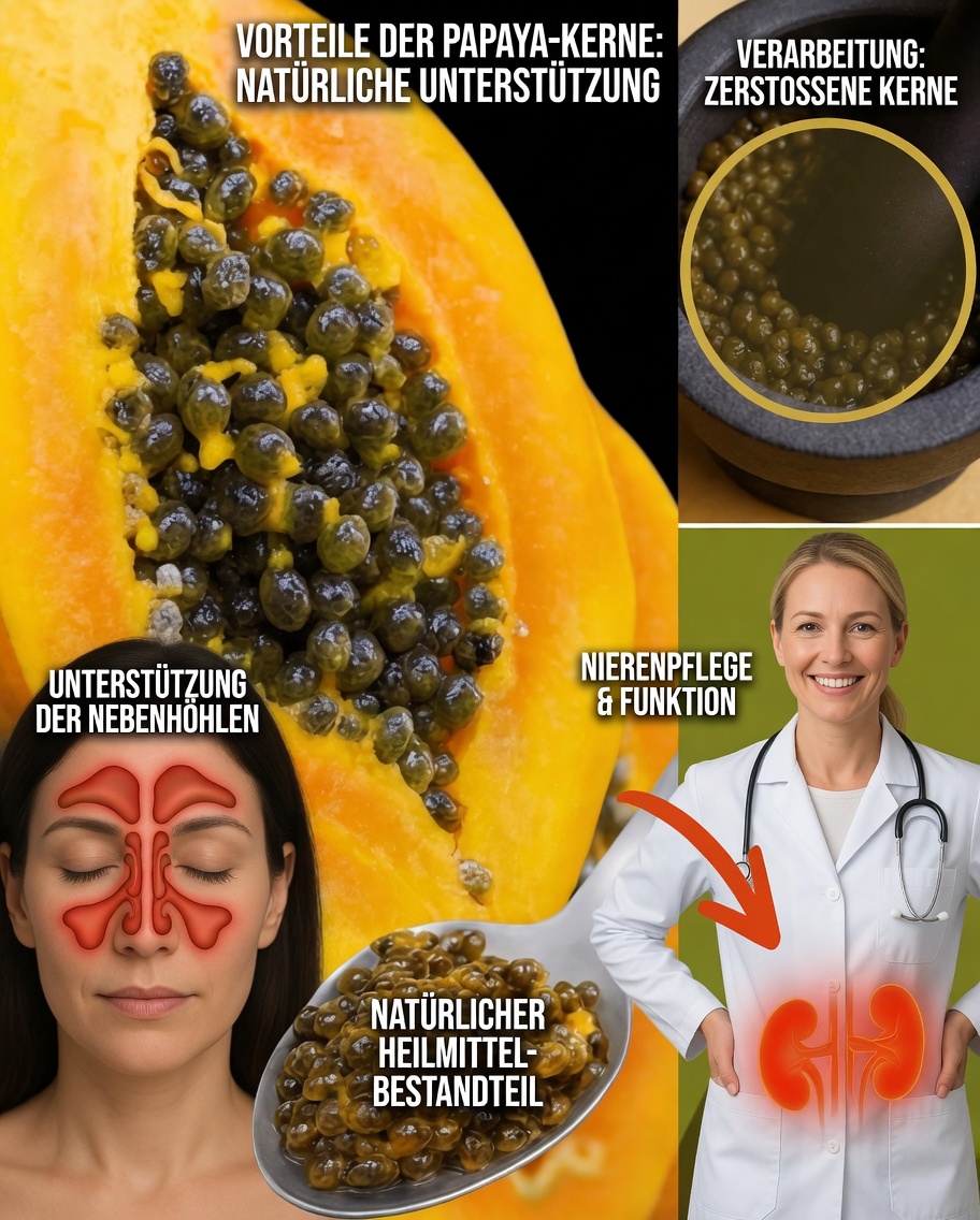 Die verborgene Kraft der Papayakerne: 7 natürliche Vorteile, die Ihre Gesundheit verändern können