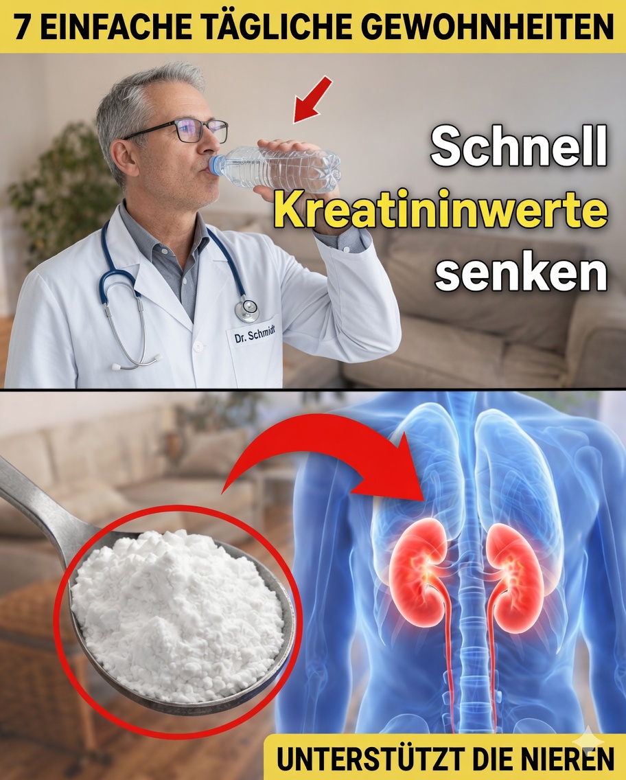 7 einfache tägliche Gewohnheiten zur Unterstützung gesunder Kreatininwerte und zum Schutz Ihrer Nieren