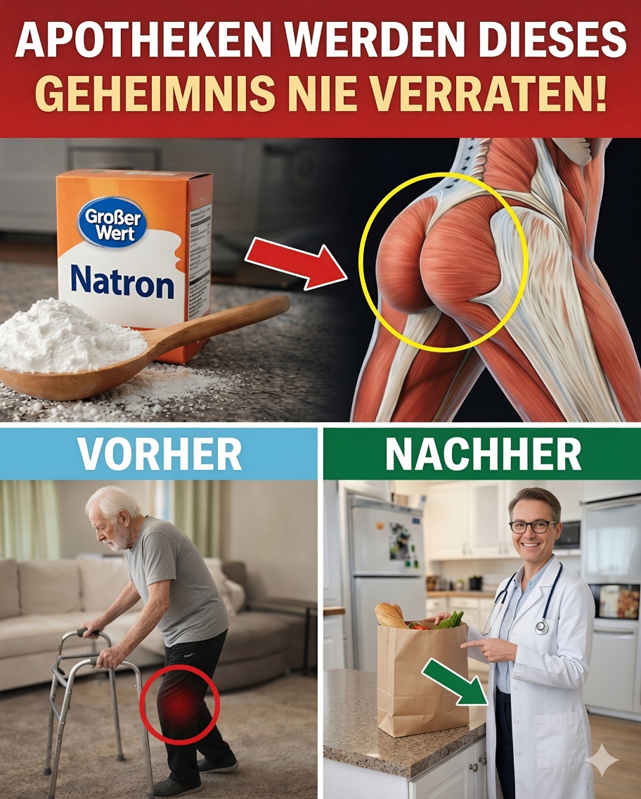 Über 60 Jahre? Verwenden Sie Natron auf diese Weise und sehen Sie, wie 13 Gesundheitsprobleme abnehmen!