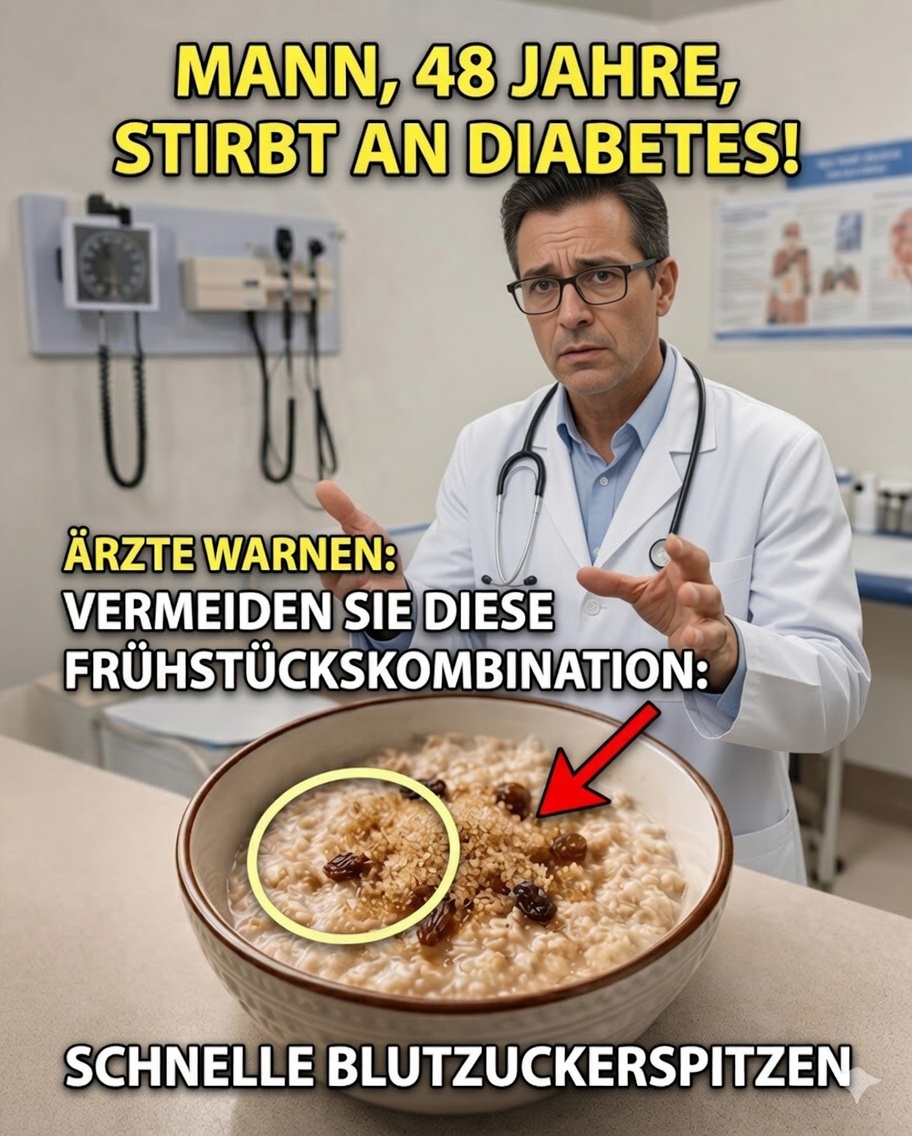 Isst du das jeden Morgen? Ärzte warnen: 3 Frühstücke, die den Blutzucker erhöhen