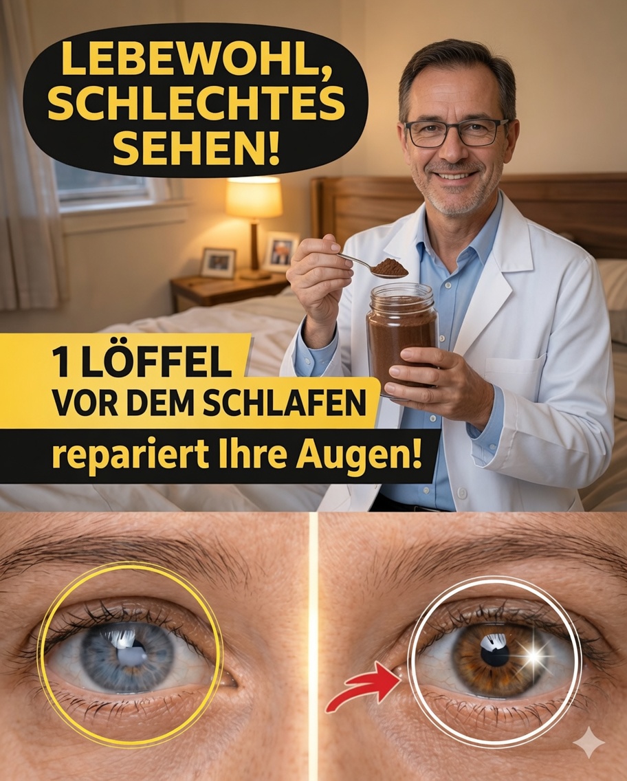 Über 60? Iss das vor dem Schlafengehen und wache auf mit Sehkraft wie mit 40