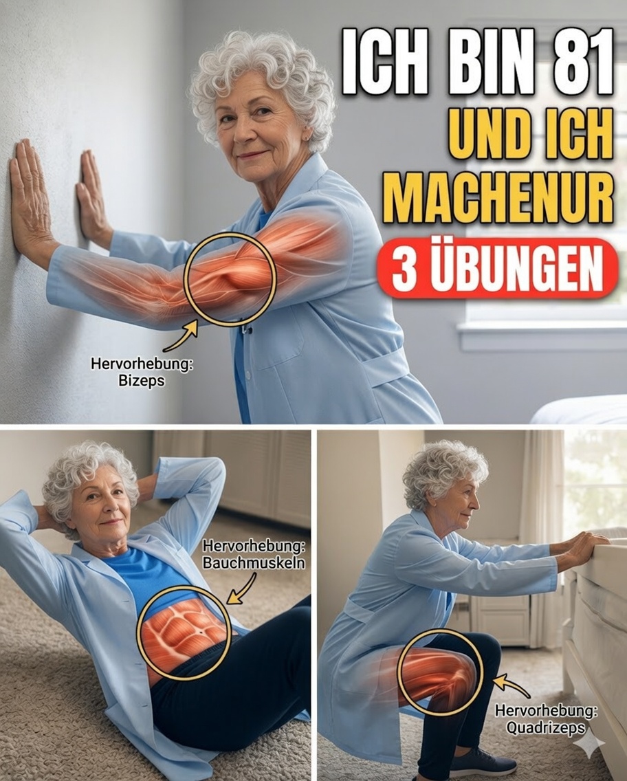 Ärzte enthüllen: Diese 3 Übungen sind besser als Gehen nach dem 60. Lebensjahr