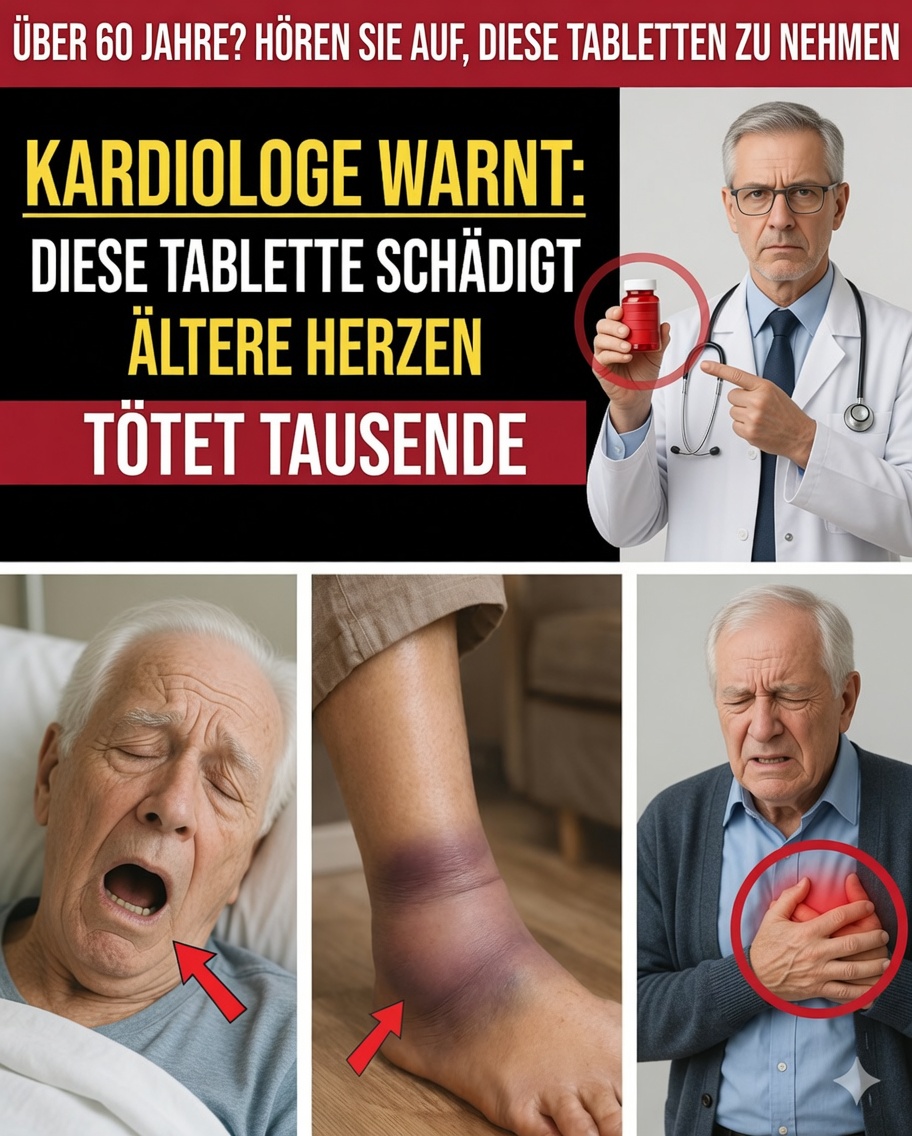 Warnung des Kardiologen: 5 gängige Medikamente, die das Herz nach dem 60. Lebensjahr still und leise überlasten (und was man stattdessen tun kann)