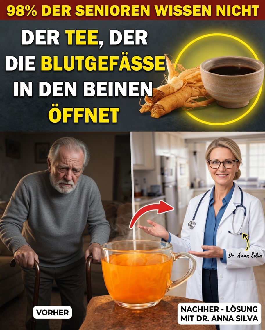 Über 60 Jahre alt? Trinken Sie diese 3 kraftvollen Tees, um die Muskelkraft zurückzugewinnen und wieder sicher zu gehen