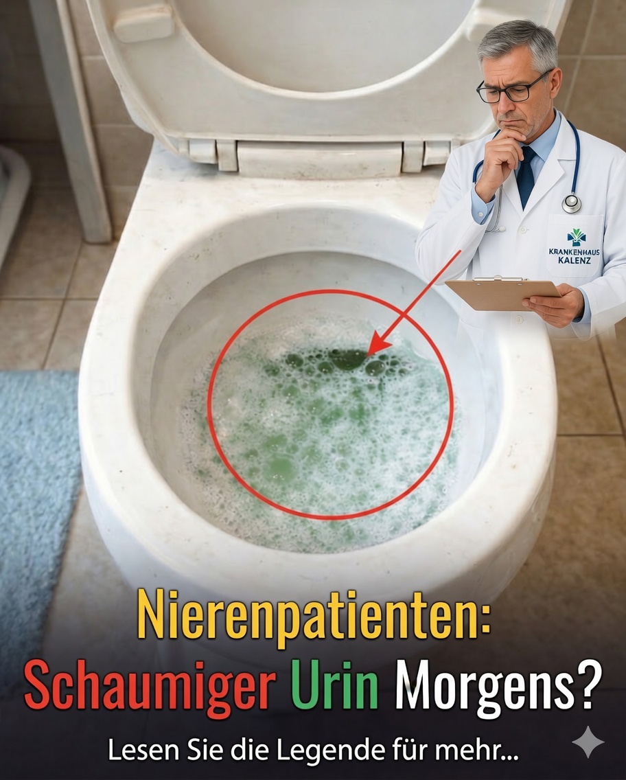 Ist schaumiger Urin am Morgen normal oder ein Warnsignal für die Nierengesundheit?