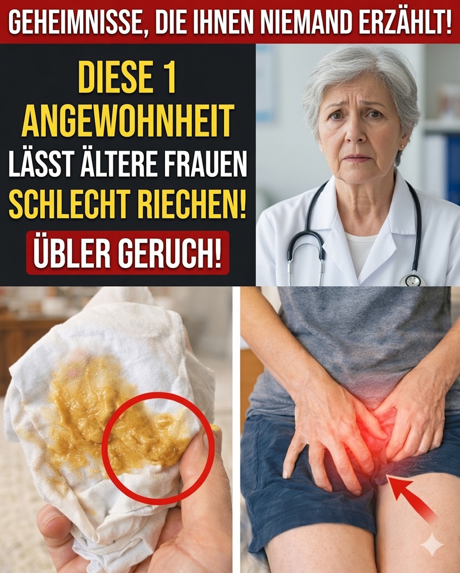 Gynäkologen warnen: Diese Hygienegewohnheit kann den Vaginalgeruch bei älteren Frauen verschlimmern