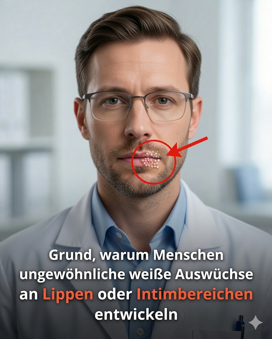 Warum plötzlich kleine weiße Punkte auf den Lippen oder im Intimbereich auftreten: Ein einfacher Leitfaden