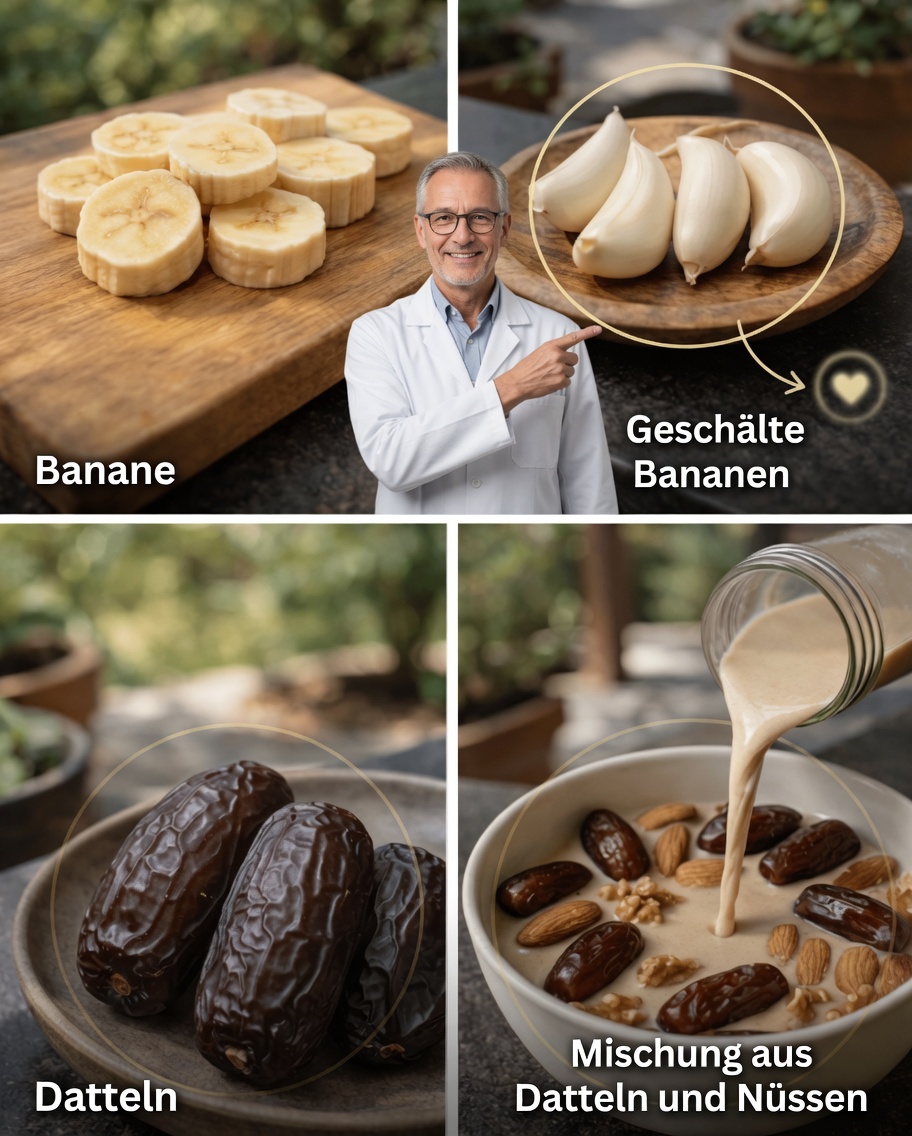 Warum das Mischen von Banane, Knoblauch und Datteln zu Ihrer neuen liebsten gesunden Gewohnheit werden kann