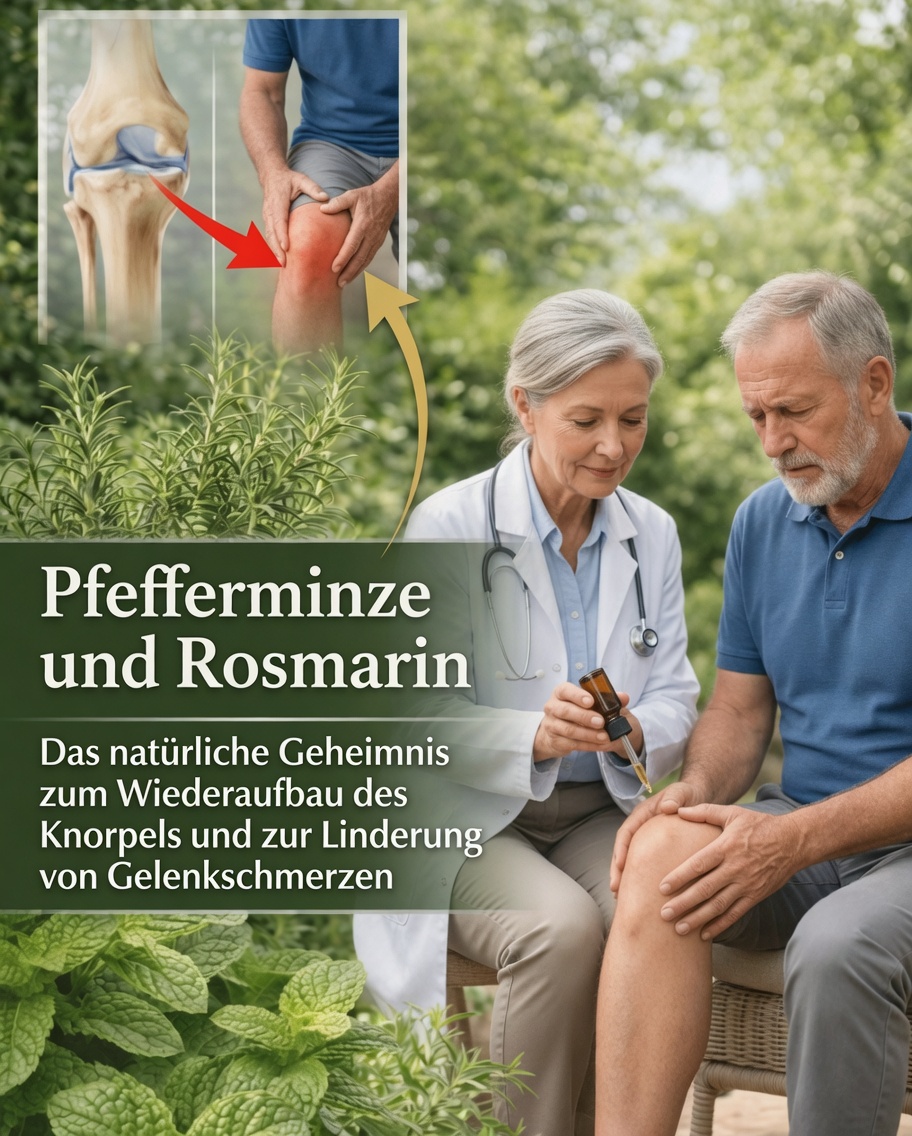 Können Grüne Minze und Rosmarin einfache Alltagskräuter sein, um den Komfort und die Beweglichkeit der Gelenke zu unterstützen?