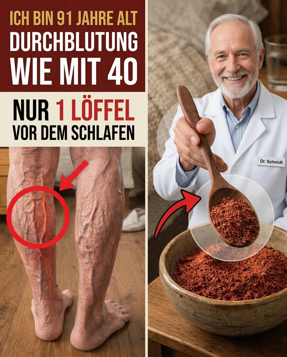 Über 60? Diese einfache nächtliche Gewohnheit kann helfen, die Durchblutung zu verbessern