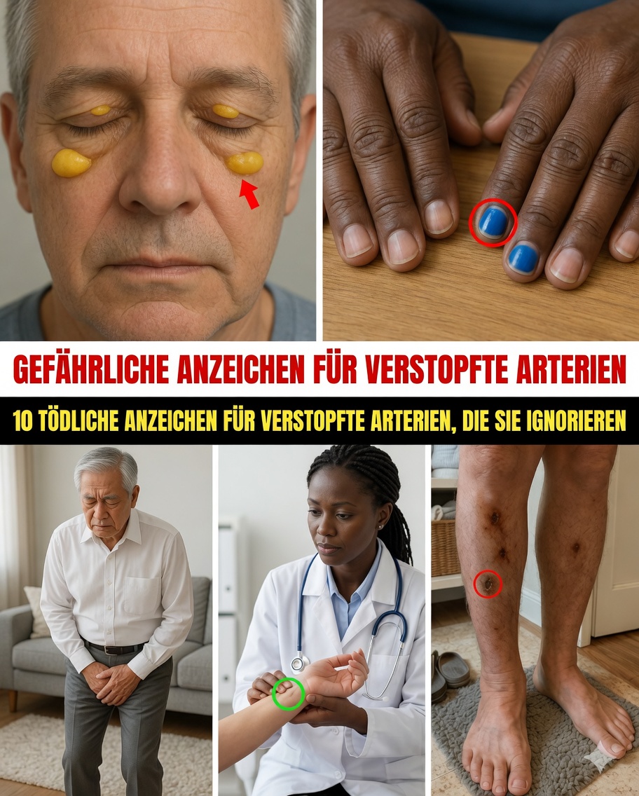 10 Gefährliche Anzeichen verstopfter Arterien, die Sie wahrscheinlich ignorieren – Nr. 10 kann Ihr Leben retten, wenn sie rechtzeitig erkannt wird