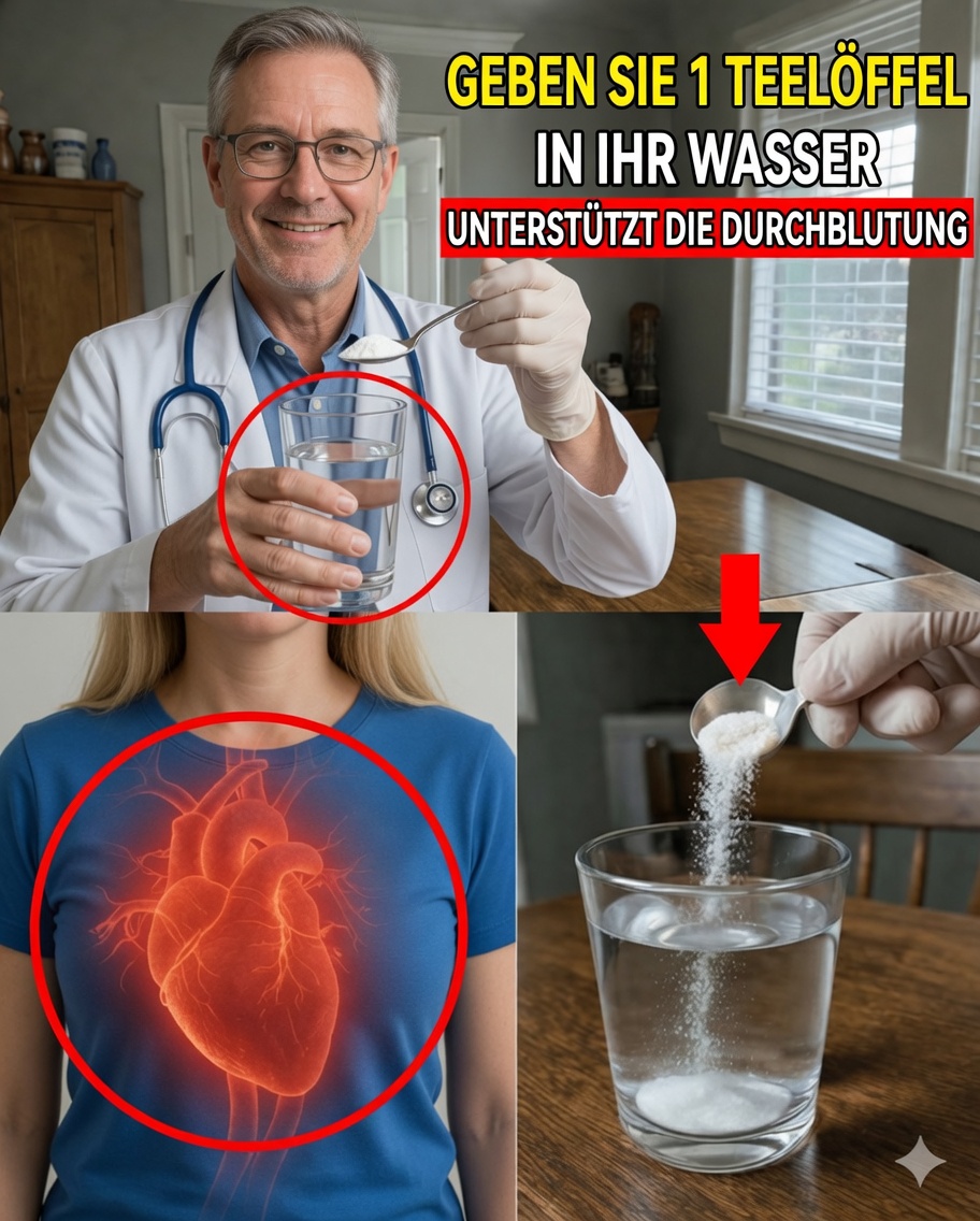 Über 60? Trinken Sie nicht nur Wasser – fügen Sie dieses Mineral hinzu, um die Durchblutung und die zelluläre Hydration zu verbessern | Gesundheitstipps für Senioren