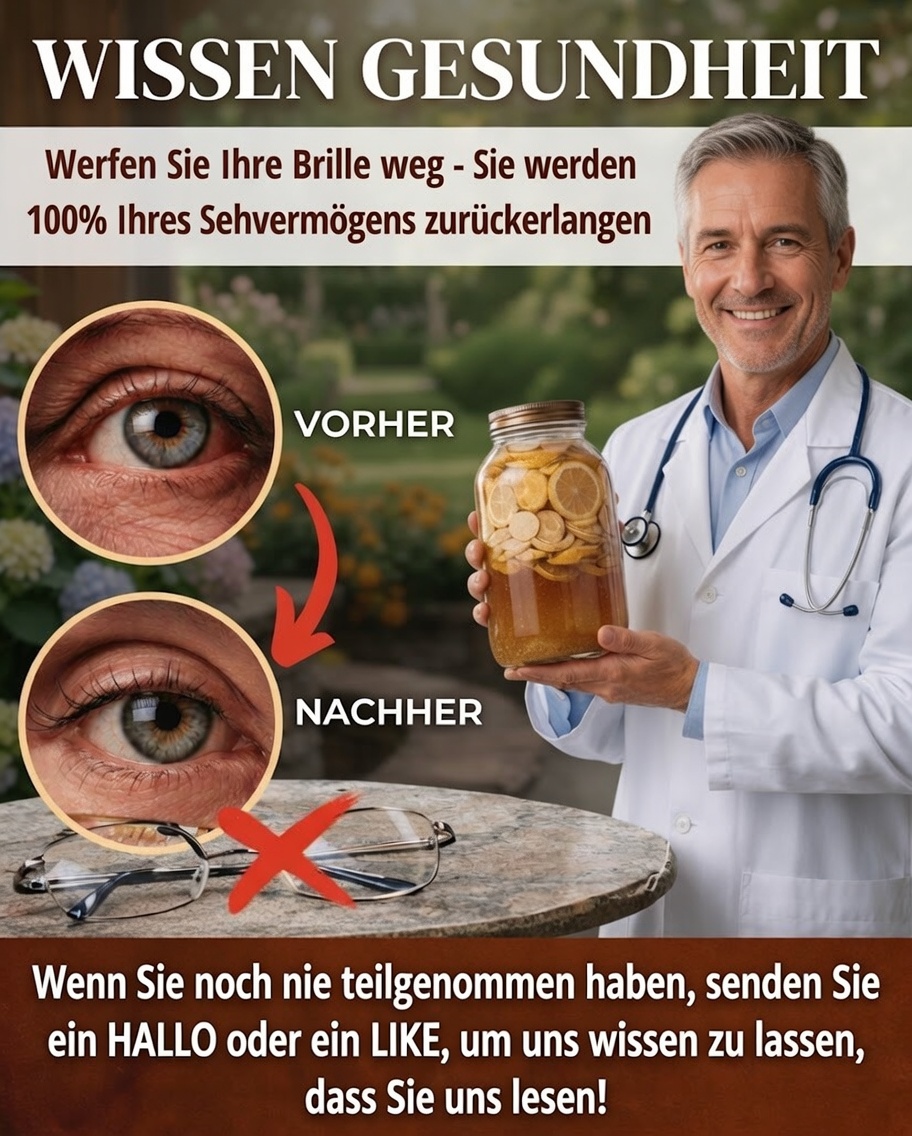 Entdecken Sie ein einfaches traditionelles Hausmittel, das zu klarerer Sicht und täglichem Augenkomfort beitragen kann