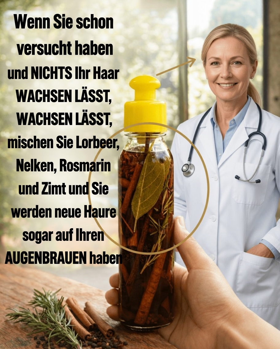 Kann diese einfache Kräutermischung zu stärkerem, vollerem Haar beitragen? Entdecken Sie die Vorteile von Lorbeer, Nelken, Rosmarin und Zimt