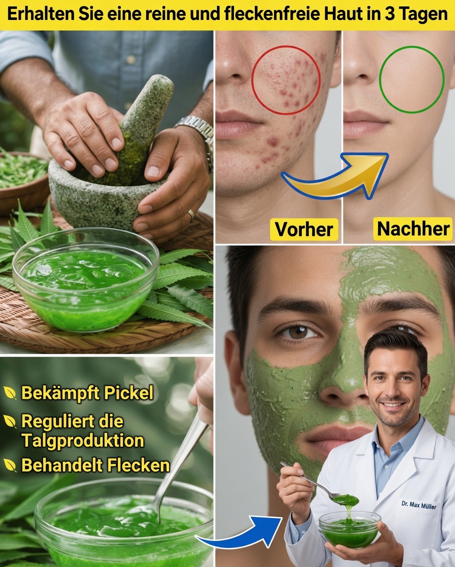 Wie man ein hausgemachtes Neem-Gel herstellt und verwendet, für eine gesündere Haut zu Hause