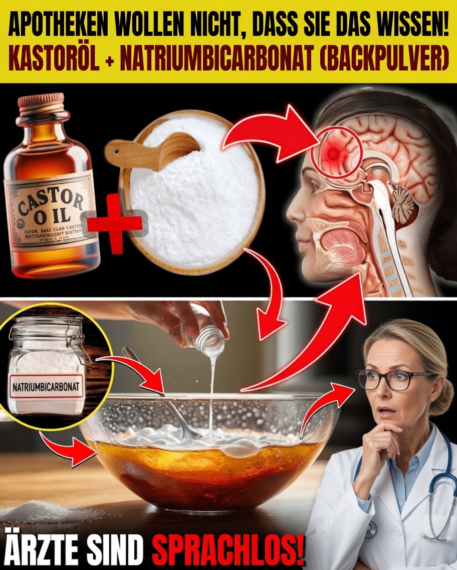 Entfesseln Sie die natürliche Kraft von Rizinusöl & Backpulver: 14 sanfte Wege, Ihren Körper nach 60 zu unterstützen