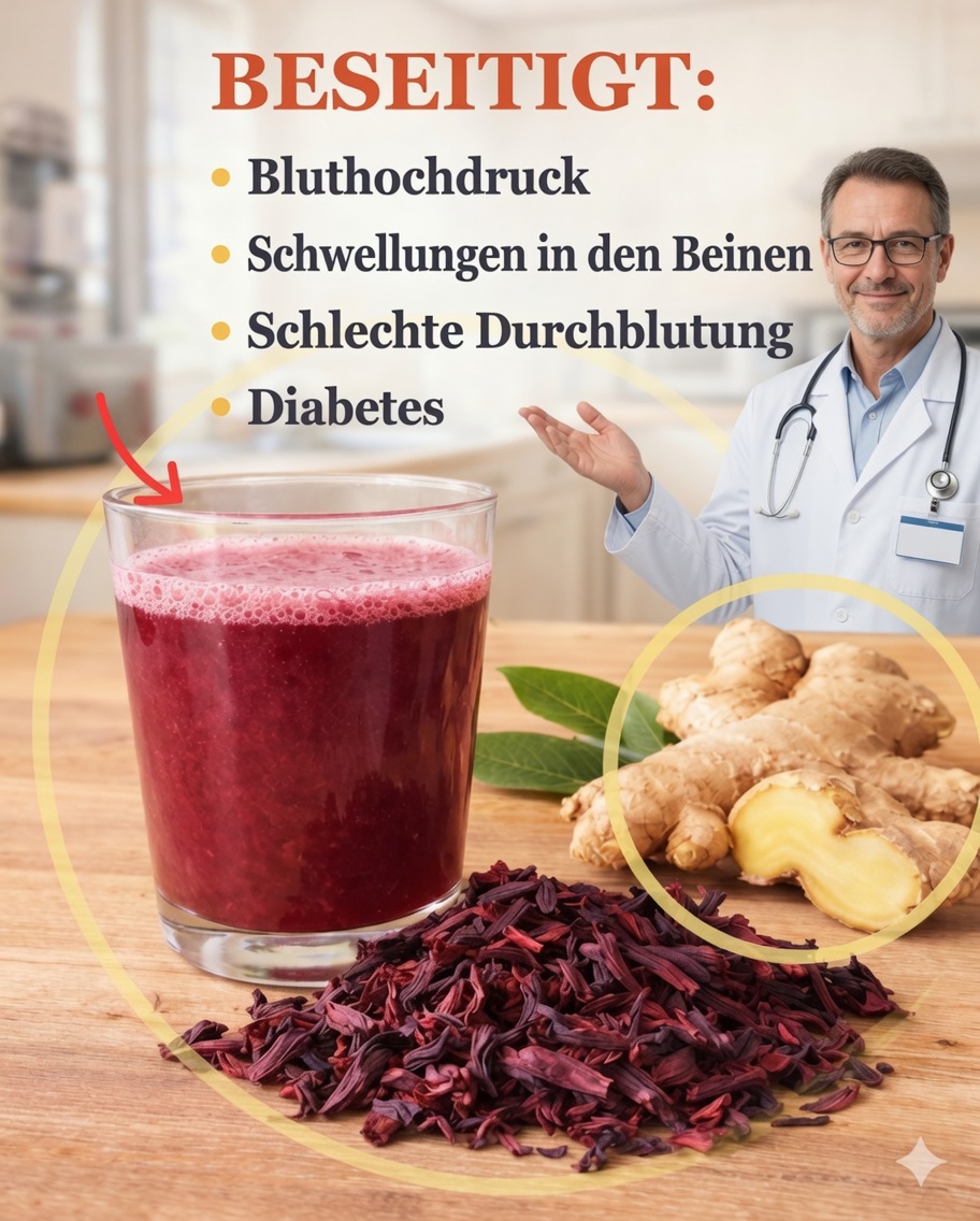Ingwer, Lorbeer und Hibiskus: Das erfrischende Kräutergetränk für das tägliche Wohlbefinden