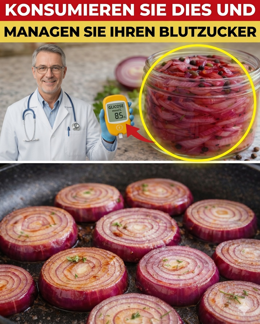 Das Zwiebelrezept, das die Blutzuckerkontrolle unterstützen und das Herz schützen kann