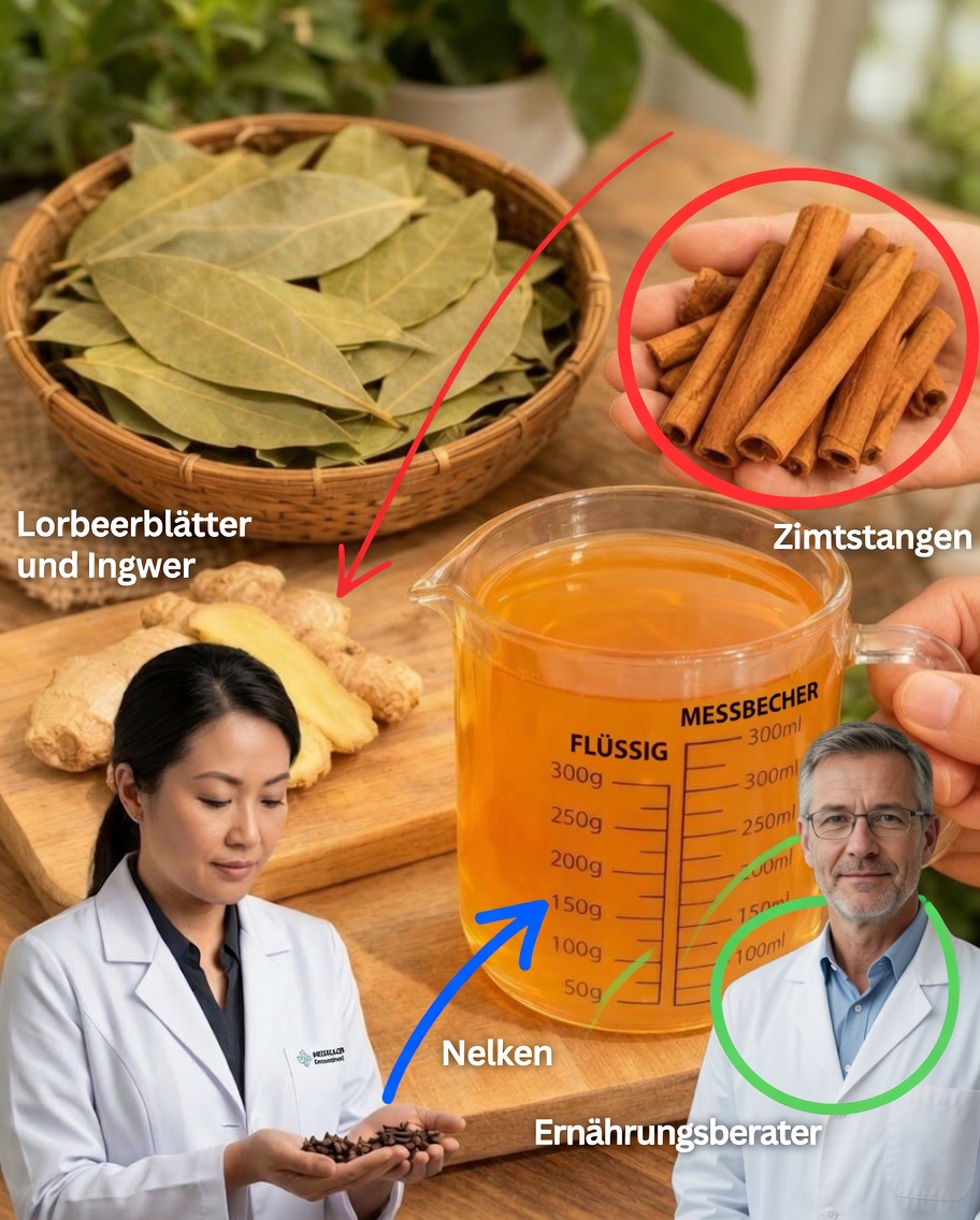 Entdecken Sie die beruhigende Kraft von Ingwer-, Lorbeer-, Zimt- und Nelkentee