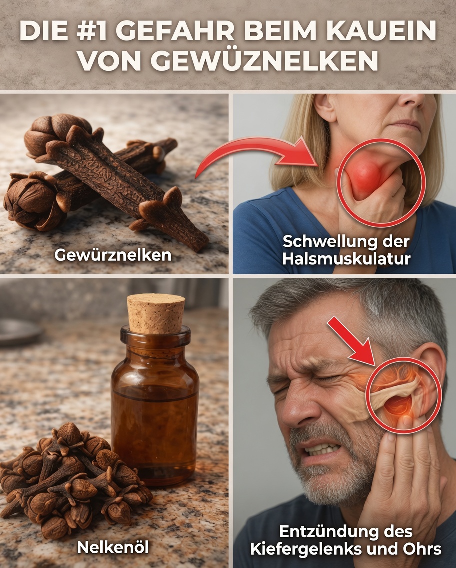 Die Wahrheit über das Kauen von Gewürznelken: 8 häufige Fehler, die Ihrer Gesundheit schaden können