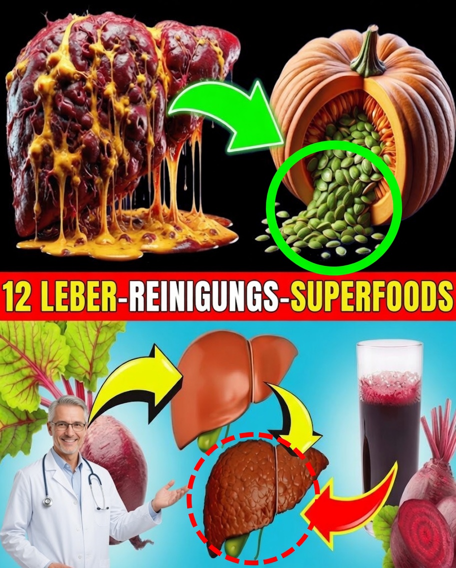 Das Geheimnis einer gesunden Leber: 12 kraftvolle Superfoods zur natürlichen Entgiftung