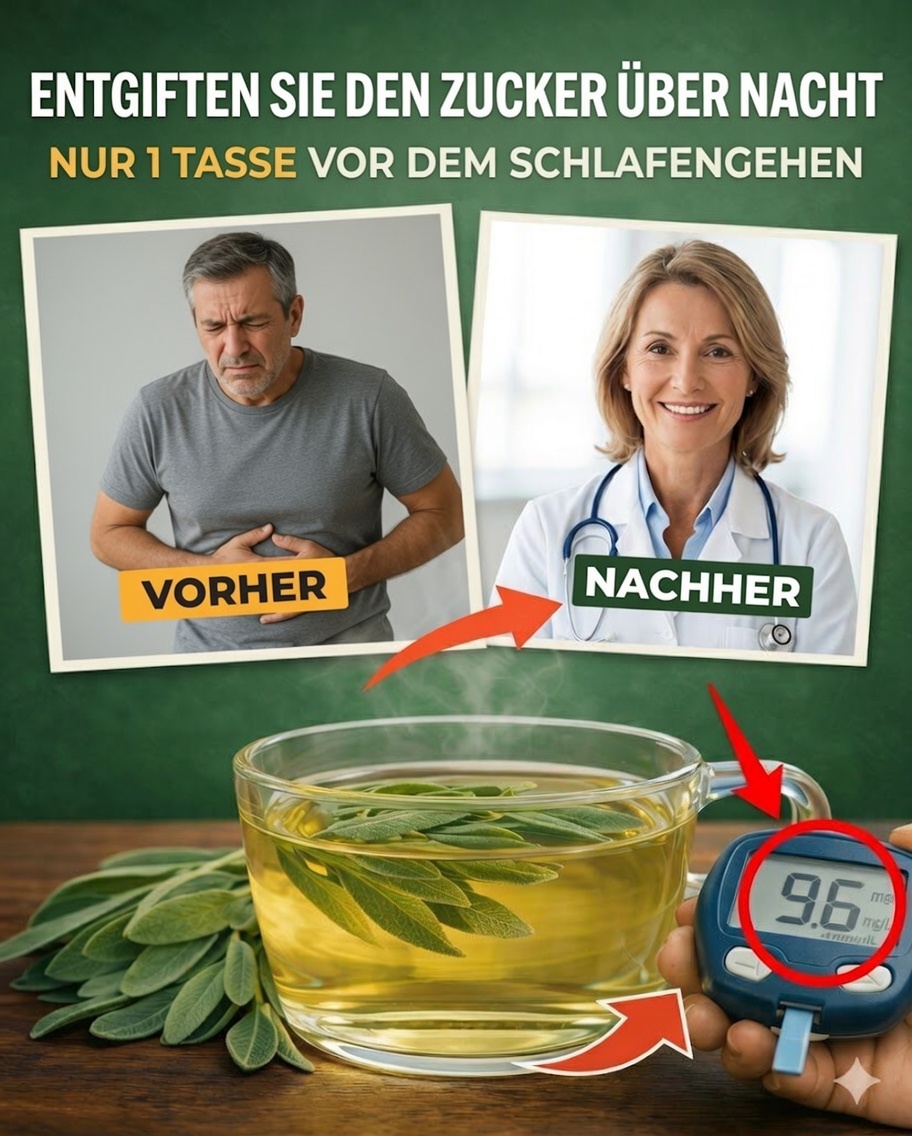 Trinken Sie das jeden Tag und der Zucker verschwindet! Das natürliche Getränk, das hilft, Diabetes zu kontrollieren