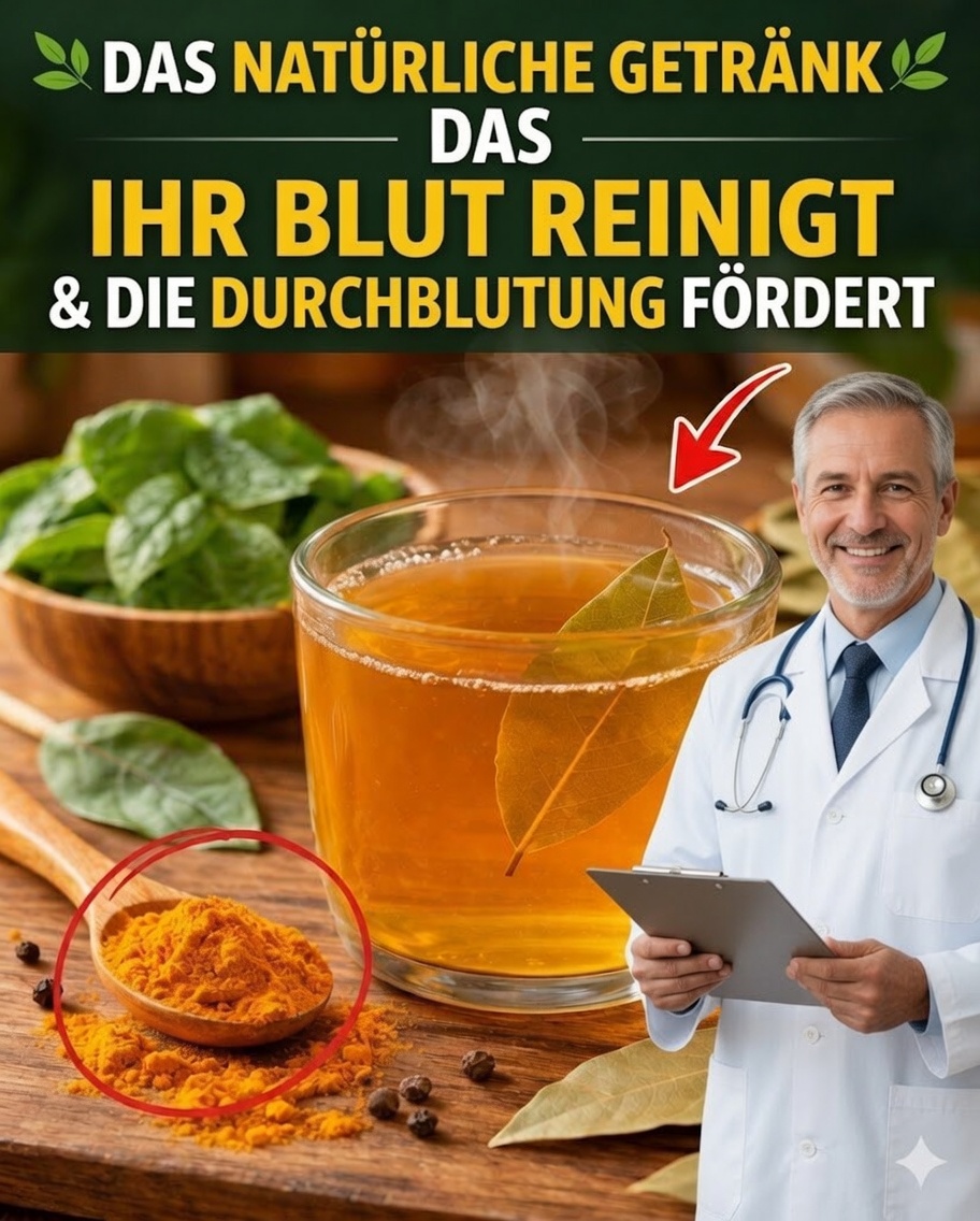 Entdecken Sie die sanfte Kraft von Minz-, Kurkuma- und Lorbeertee für eine natürliche Blutreinigung