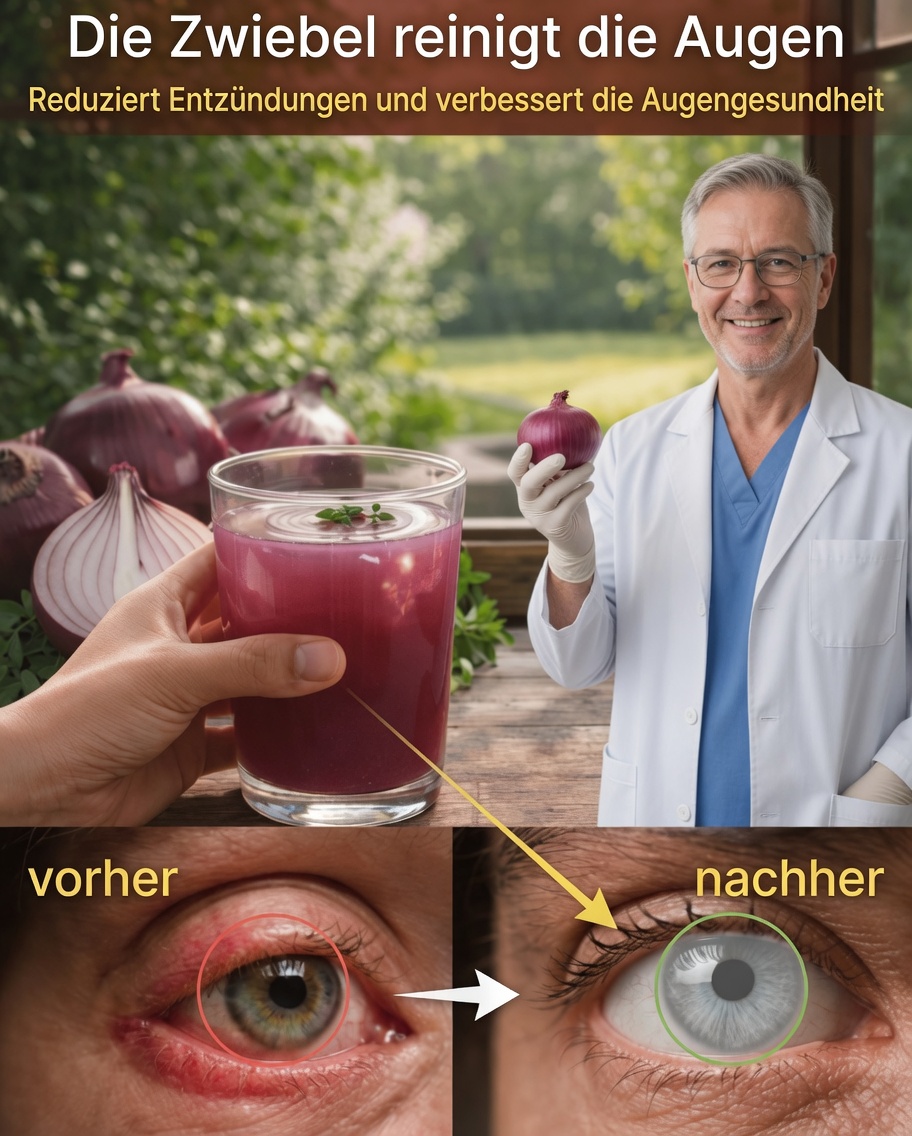Wie Sie die Gesundheit Ihrer Augen zu Hause auf natürliche Weise mit Zwiebeln pflegen: Einfache Tipps, die funktionieren
