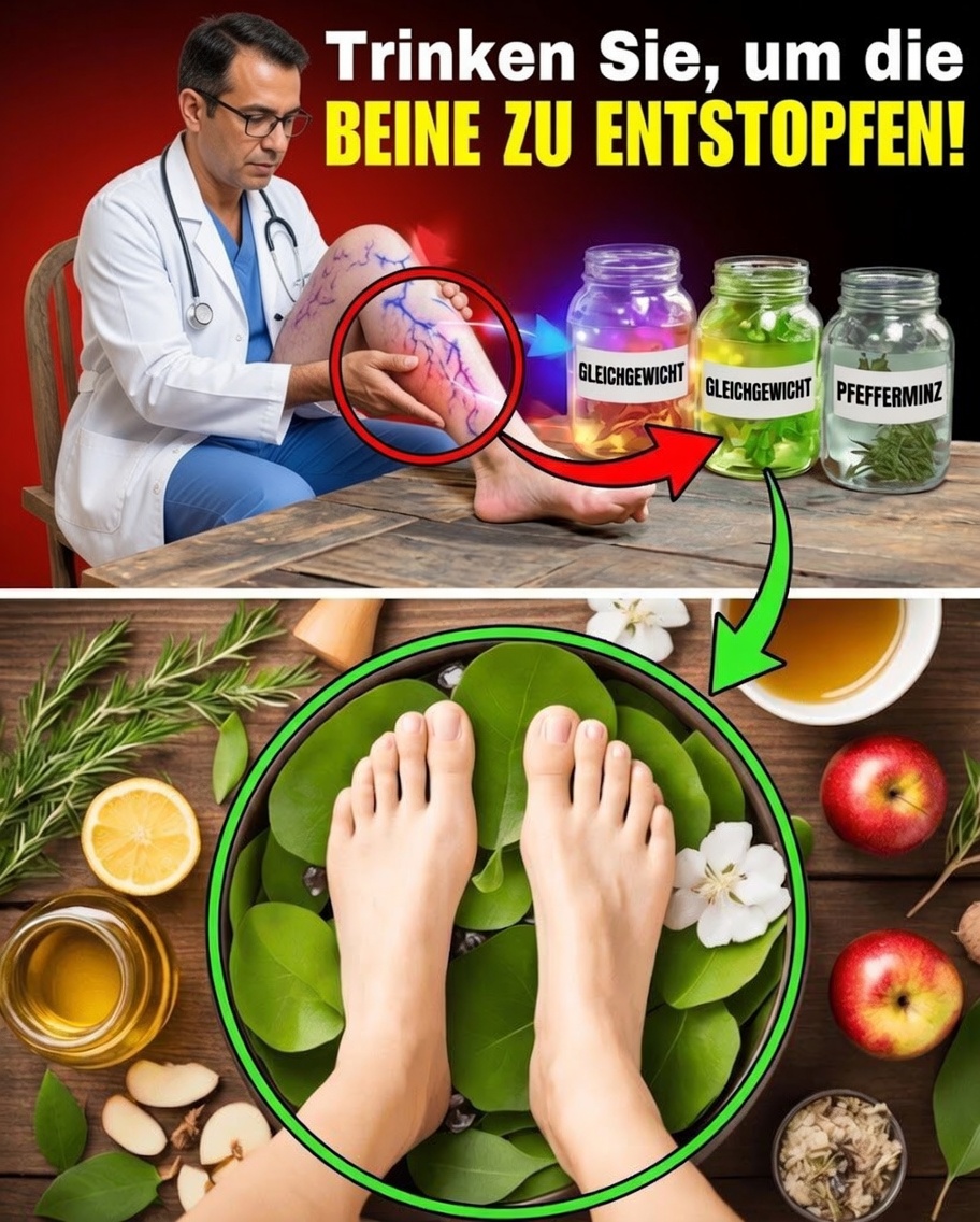 Top 5 natürliche Getränke zur Förderung der Durchblutung in den Beinen und des Blutflusses (inspiriert von Barbara O’Neill)