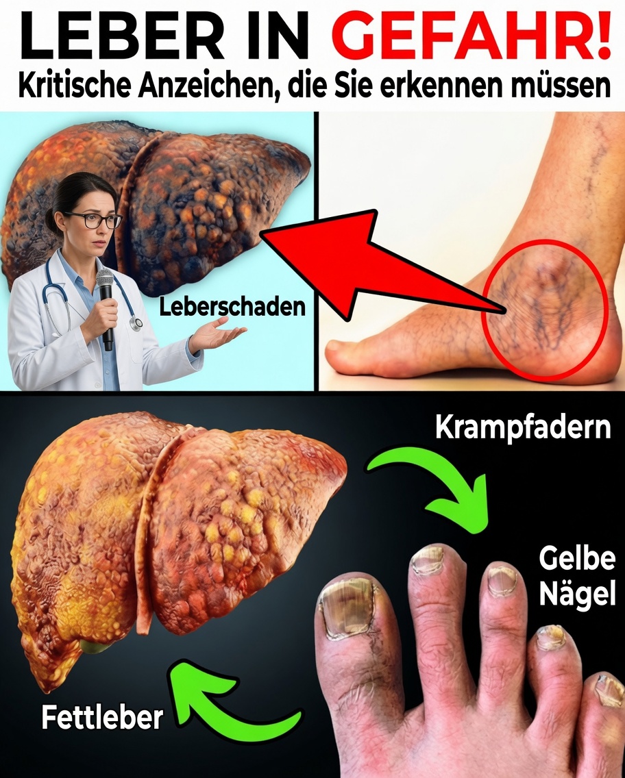 Was Ihnen Ihre Füße über Ihre Leber verraten könnten – Ignorieren Sie diese versteckten Anzeichen nicht