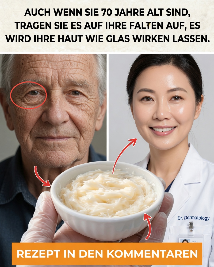 Entdecken Sie, wie Natron das Erscheinungsbild Ihrer Haut in wenigen Minuten verändern kann – selbst nach 70!