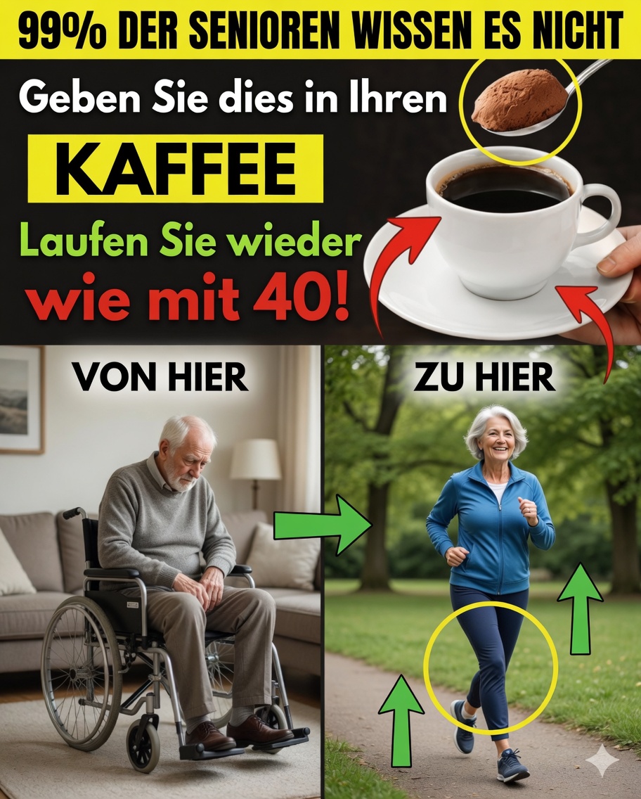 Warum fügen ältere Menschen DIESES Pulver ihrem Kaffee hinzu (Vorteile, die Ihr Leben verändern können!)