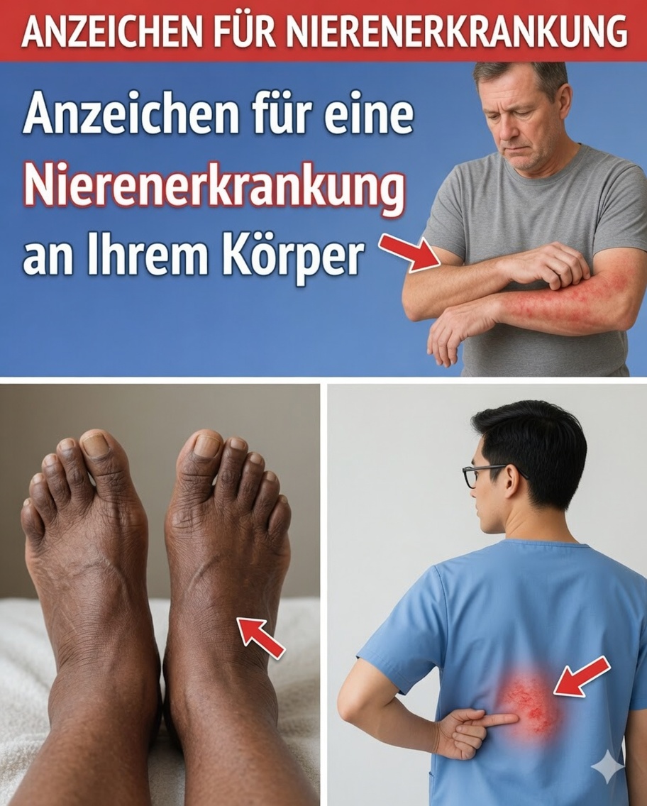 17 Warnzeichen einer Nierenerkrankung, die an Ihrem Körper sichtbar sind – erkennen Sie sie, bevor es zu spät ist