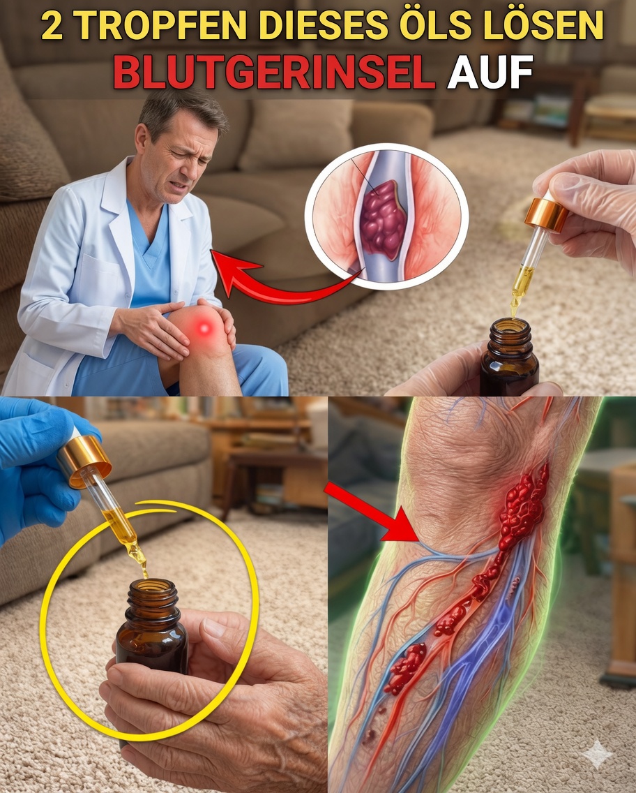 Die 6 Speiseöle, die helfen, Plaques zu lösen, Blutgerinnseln vorzubeugen und „schwere Beine“ in leichte Schritte zu verwandeln