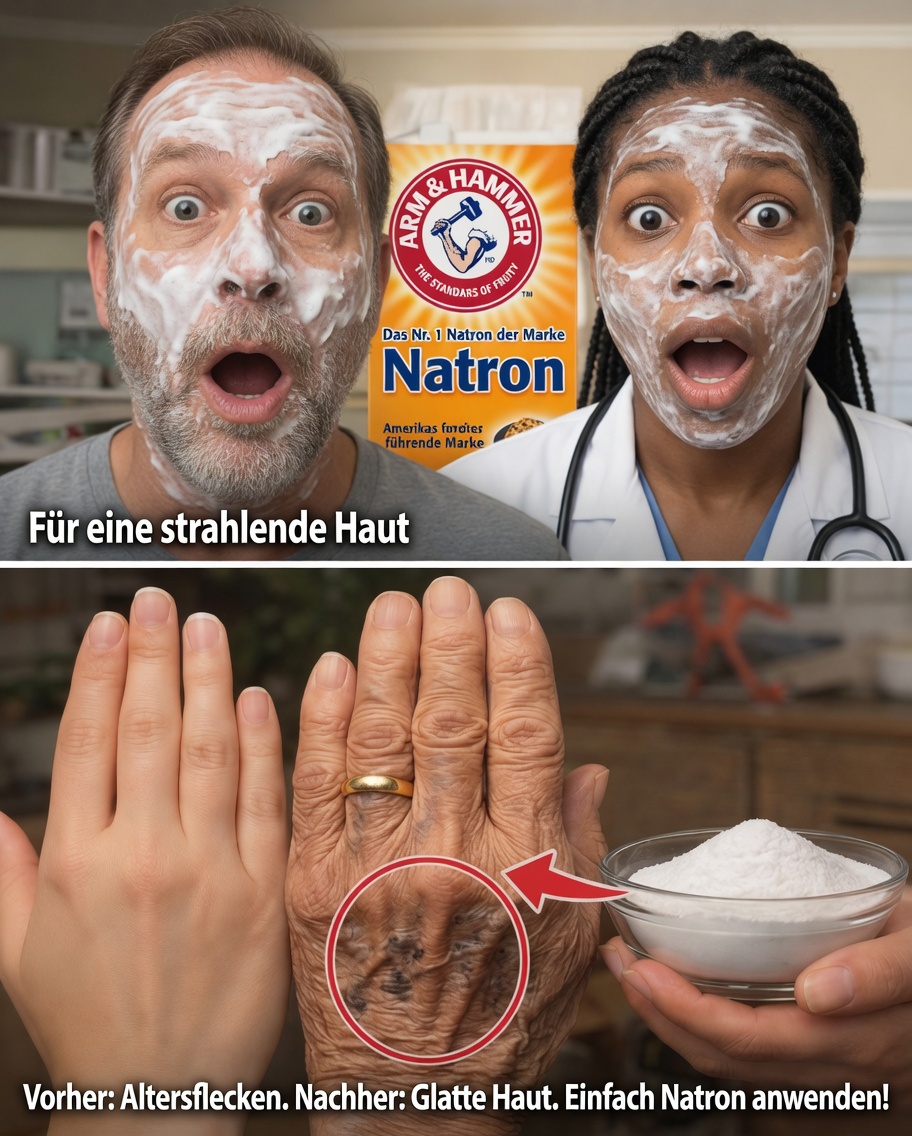 Natron beseitigt alle Falten in nur 10 Minuten, sogar mit 70 Jahren!
