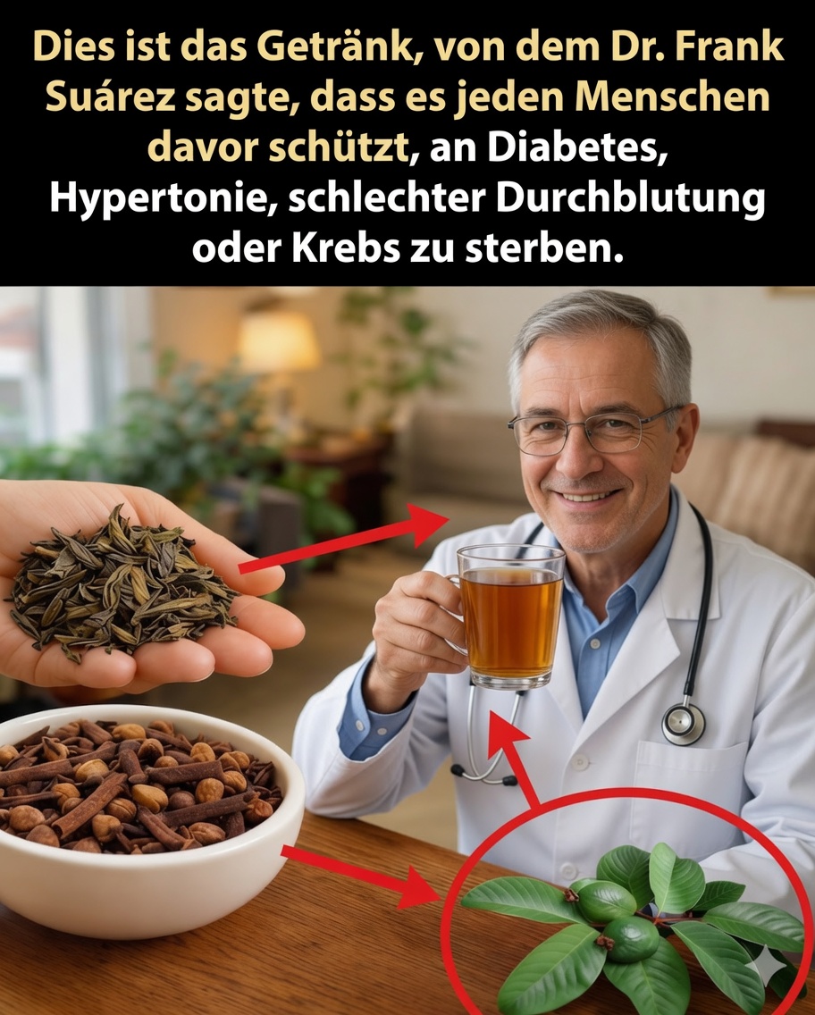 Hibiskustee, Guavenblätter und Nelken: das natürliche Ritual, das Ihren Blutdruck, Blutzucker und Ihre Durchblutung verändern kann