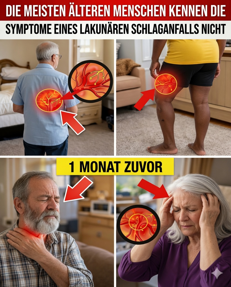 7 Warnsignale für einen lakunären Schlaganfall bei Menschen über 60 (Fast niemand bemerkt Nr. 4)