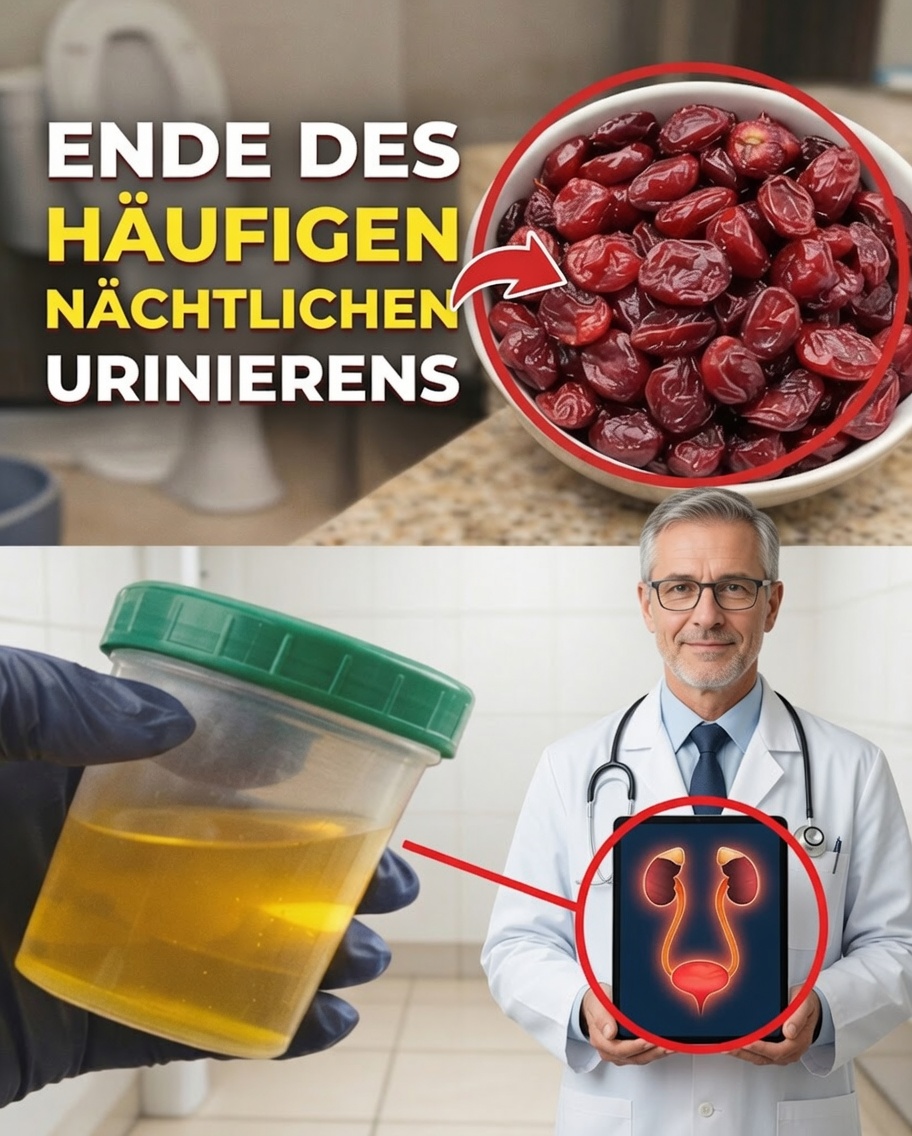Senioren: Verzehren Sie diese 3 Trockenfrüchte vor dem Schlafengehen, um den nächtlichen Harndrang auf natürliche Weise zu reduzieren