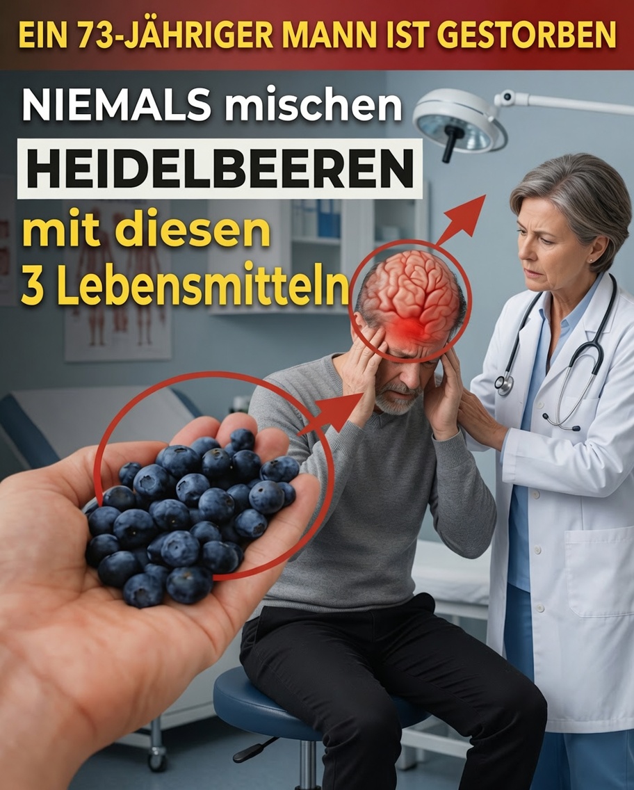 Senioren: Essen Sie niemals Blaubeeren zusammen mit DIESEN 3 Lebensmitteln! (Entdecken Sie ihre wahre Kraft)