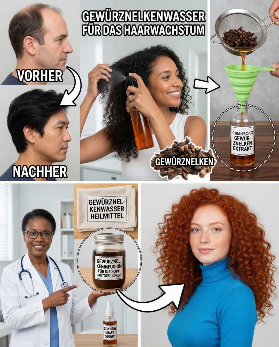 Rosmarin & Nelke: Das 2-Wochen-Naturgeheimnis für stärkeres, dickeres Haar