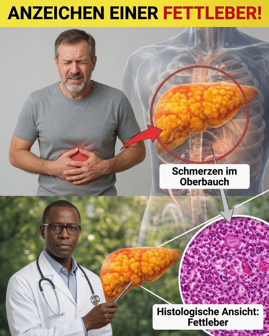 Sendet Ihre Leber stille Warnsignale? 17 wichtige Anzeichen einer Fettleber, die Sie früh erkennen müssen
