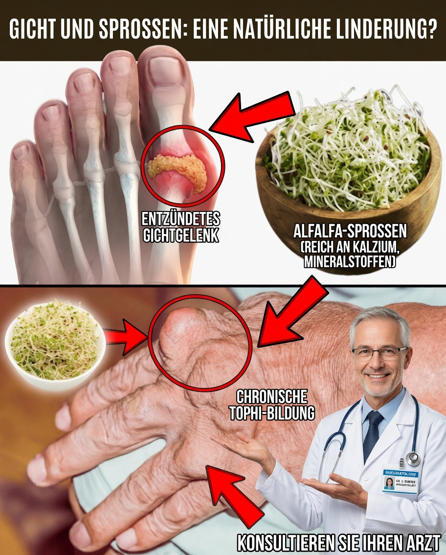 Entfesseln Sie die verborgene Kraft der Luzerne: Ein natürlicher Weg zur Linderung von Nierensteinen und Gicht