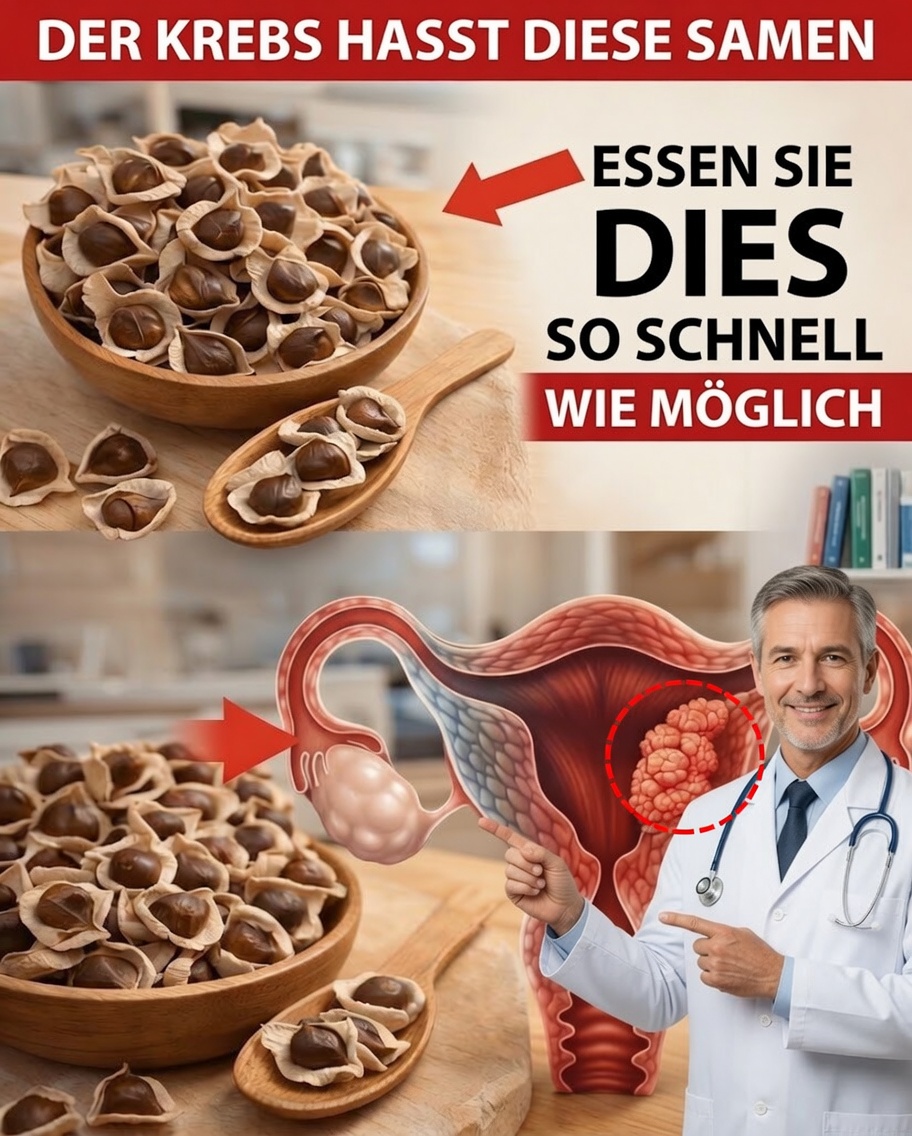 Krebs HASST es, wenn ältere Menschen diese 6 kleinen Samen jeden Tag zu sich nehmen (wissenschaftlich belegt, keine leeren Versprechen)