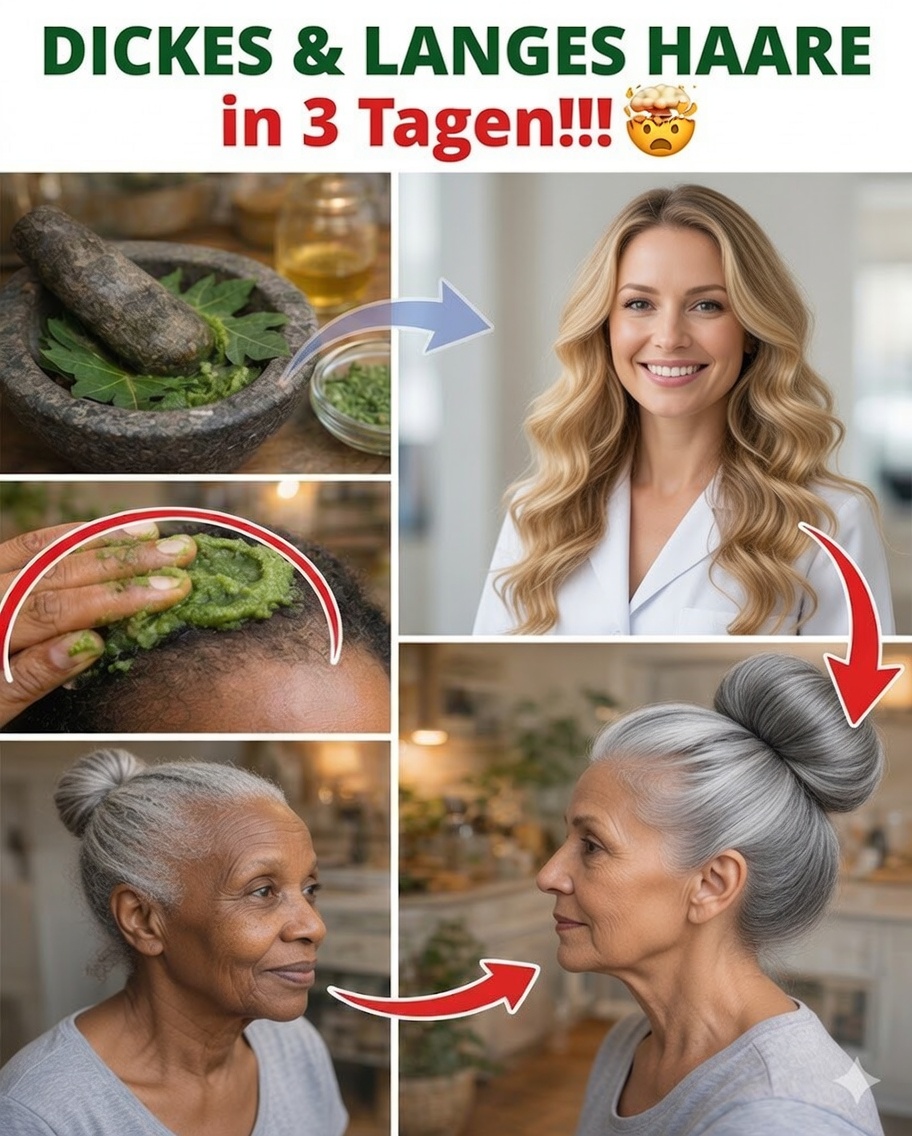 Papayablatt-Haarmaske: Das natürliche Geheimnis für kräftigeres und glänzenderes Haar