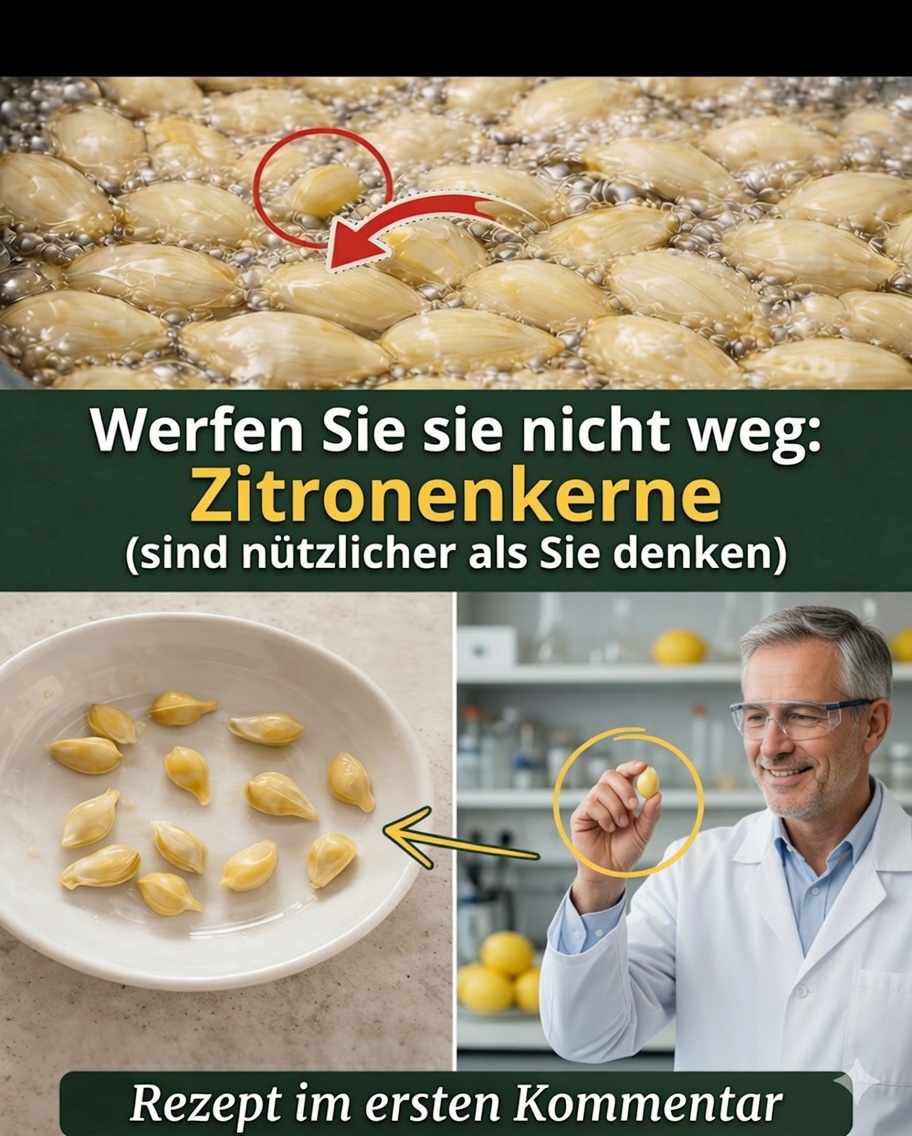 Die verborgene Kraft der Zitronenkerne: Der Nährstoffschatz, den du wegwirfst