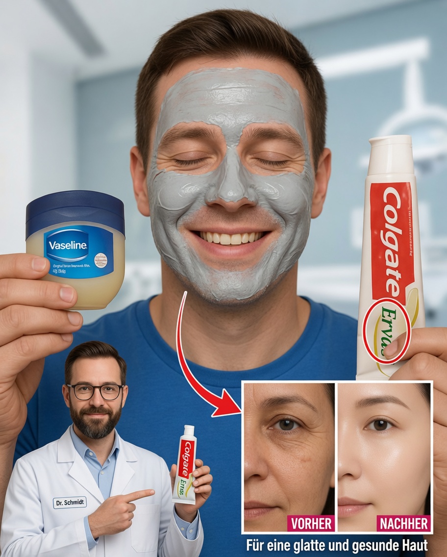 Zahnpasta & Vaseline: Der virale Hautpflege-Trick enthüllt