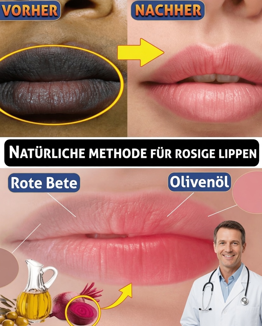 Stelle einen natürlichen rosa Lippenbalsam für strahlende Lippen her
