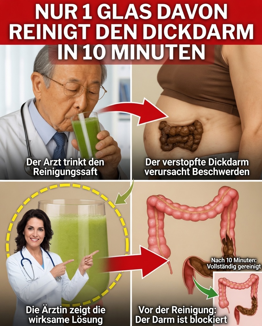 Enthülle das Geheimnis eines gesünderen Körpers: Das alte japanische Getränk zur Darmreinigung
